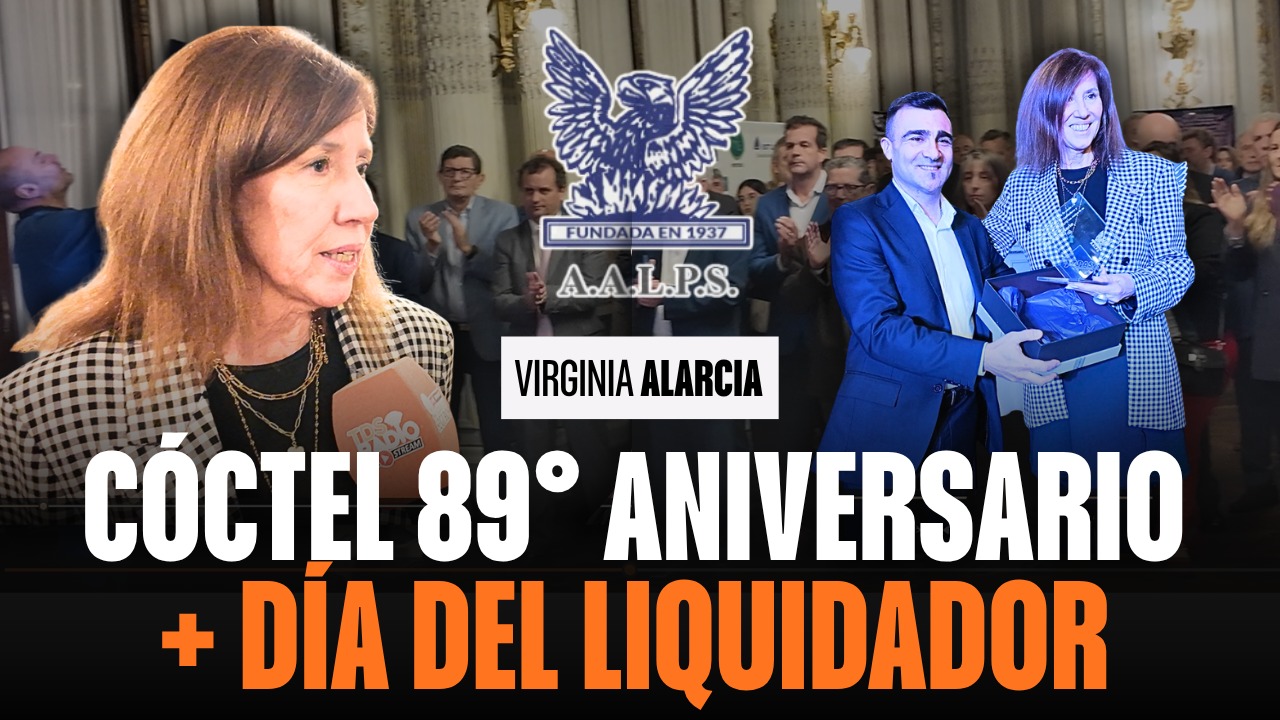 La AALPS celebró el 26 de agosto su 89° aniversario, en un acto que además conmemoró el Día del Liquidador de Seguros. Su presidenta, Virginia Alarcia, realizó un repaso por la agenda institucional con una lectura del momento que atraviesa el mercado asegurador argentino.